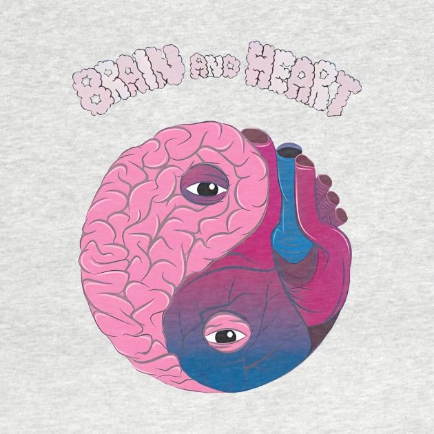 Brain and heart by Radrad Co.